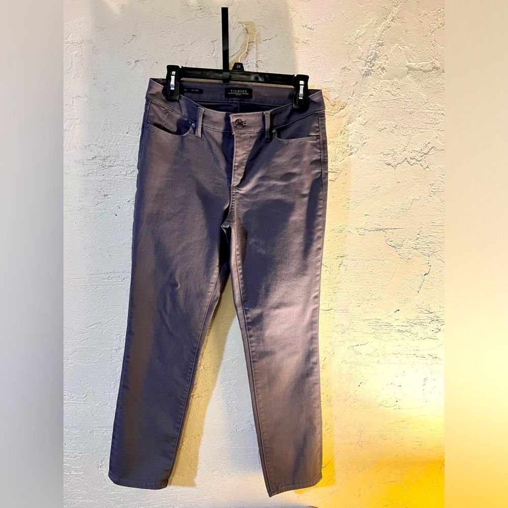 TALBOTS petite flawless five pocket slim ankle jeans 6P excellent 0 sign of wear